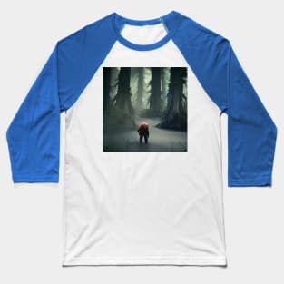 Sasquatch in Nature Baseball T-Shirt